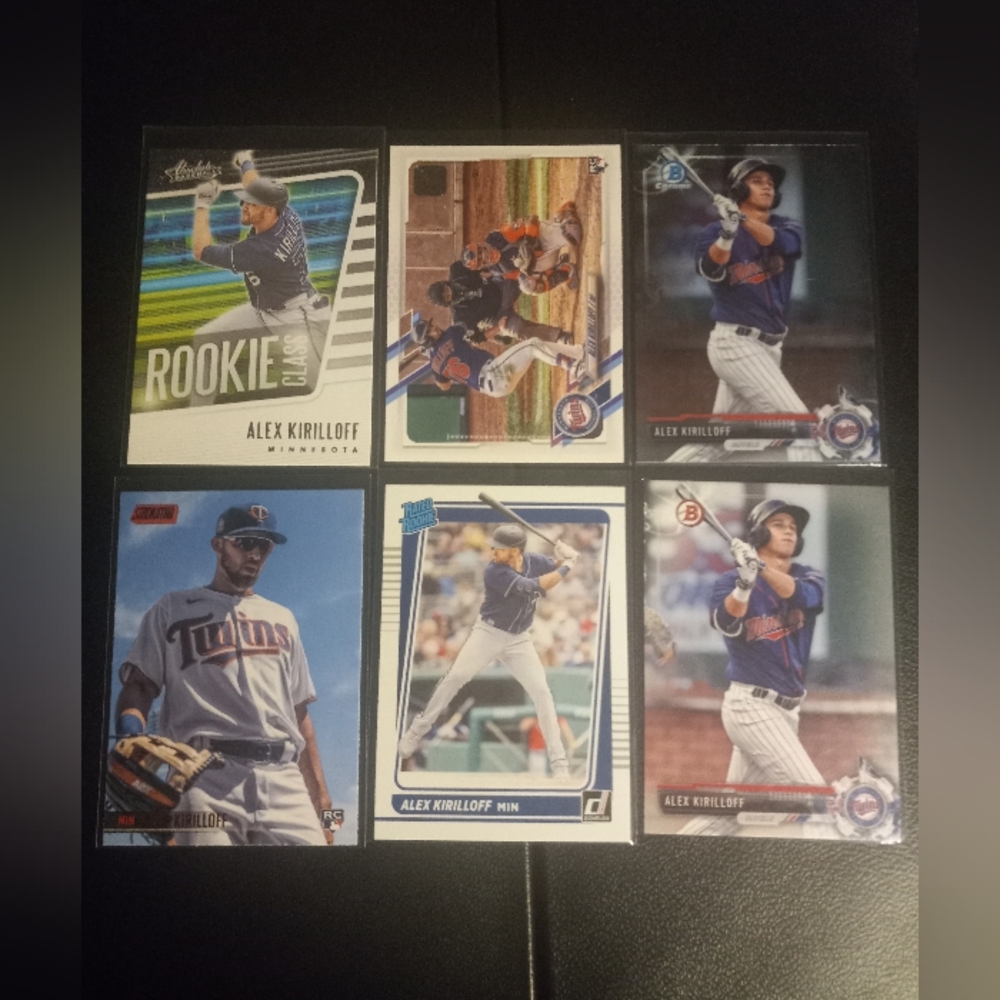 Alex Kirilloff Baseball Card Collection